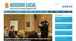 Desktop Screenshot of missionlocal.org
