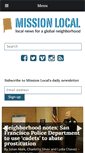 Mobile Screenshot of missionlocal.org