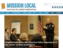 Tablet Screenshot of missionlocal.org